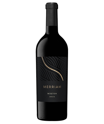 Merriam Vineyards Miktos 2021 is one of the best red blends for 2025. 